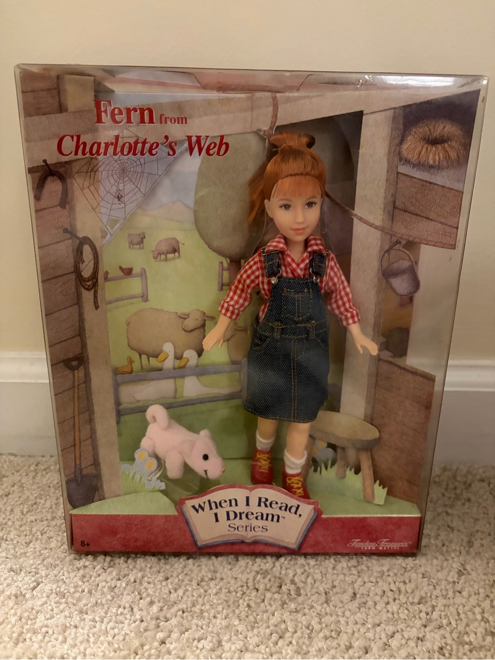 Fern / Charlotte’s Web Collectible Doll, When I Read I Dream Series